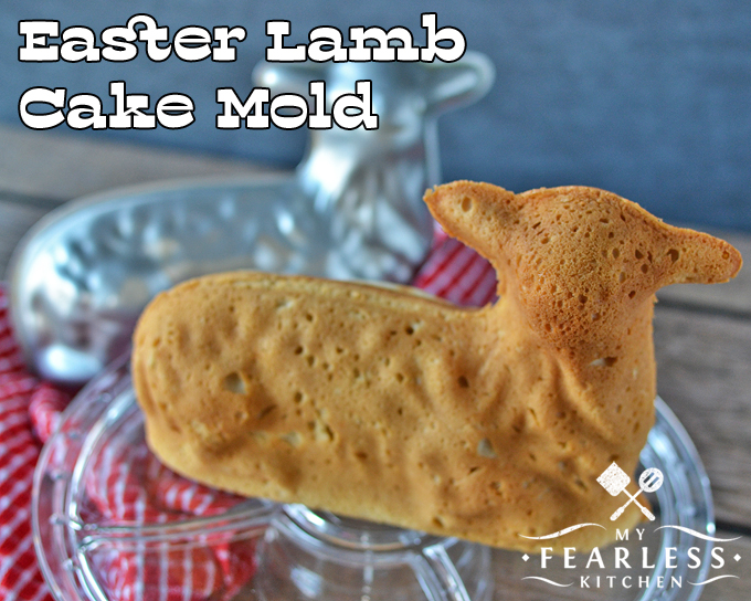 Easter Lamb Cake Mold - My Fearless Kitchen